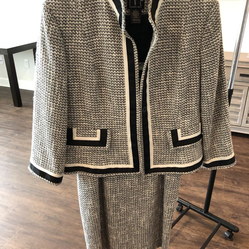 INC (INTERNATIONAL CONCEPTS) DRESS AND JACKET SET
